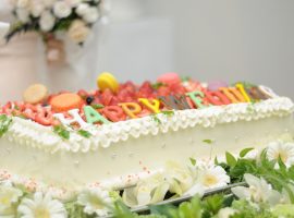 海・夏デザインの爽やかウェディングケーキ集＊沖縄結婚式なら絶対コレ!!