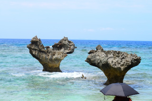 ハートロック：古宇利島