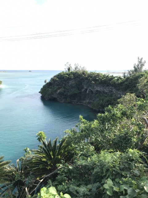 屋慶名海峡：頂上からの景色２