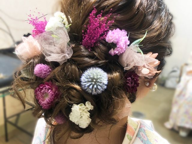 イマドキ♡ヘアスタイルを公開＊ヘアメイクさんにイタビュー＊チャペル・ダイアモンドオーシャン