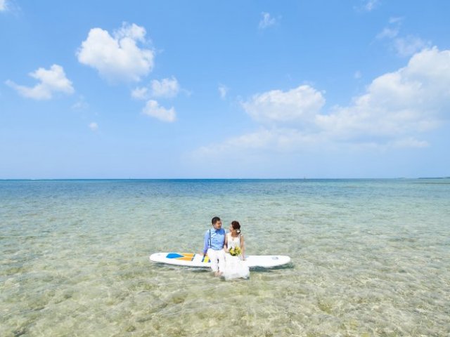 憧れのウユニ塩湖のような写真を沖縄で★